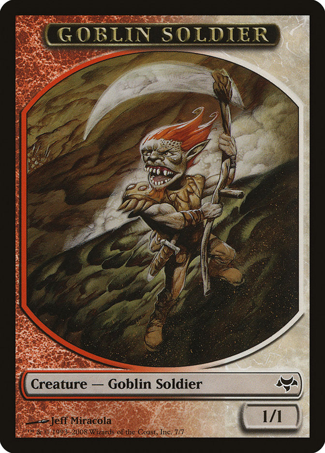 Goblin Soldier Token [Eventide Tokens] | Gamers Paradise