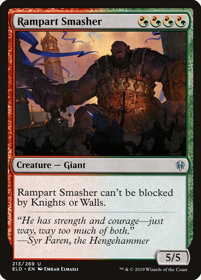 Rampart Smasher [Throne of Eldraine] | Gamers Paradise