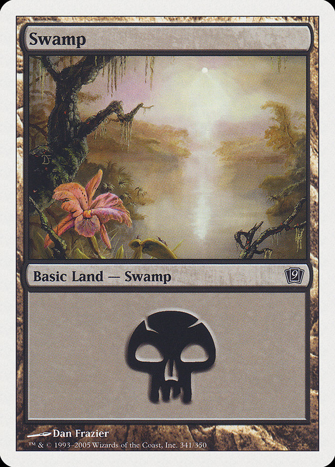 Swamp (341) [Ninth Edition] | Gamers Paradise