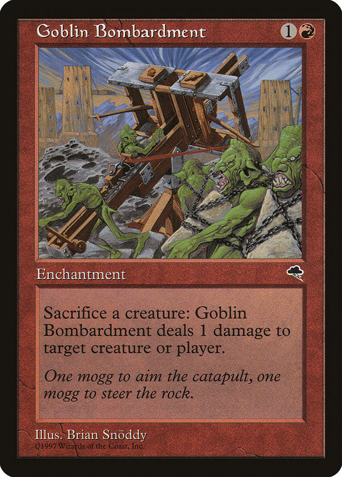 Goblin Bombardment [Tempest] | Gamers Paradise