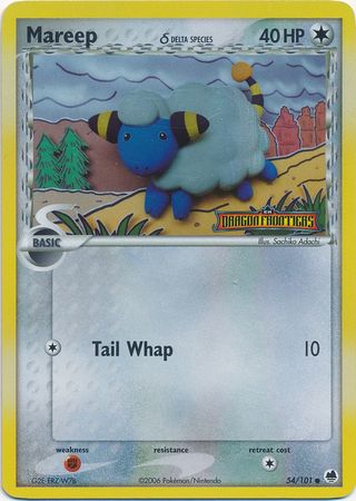 Mareep (54/101) (Delta Species) (Stamped) [EX: Dragon Frontiers] | Gamers Paradise