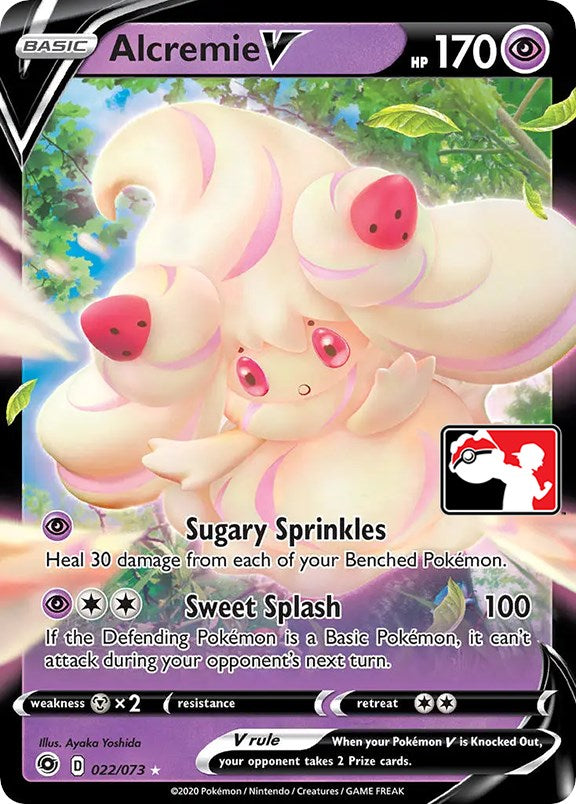 Alcremie V (22/73) [Prize Pack Series One] | Gamers Paradise