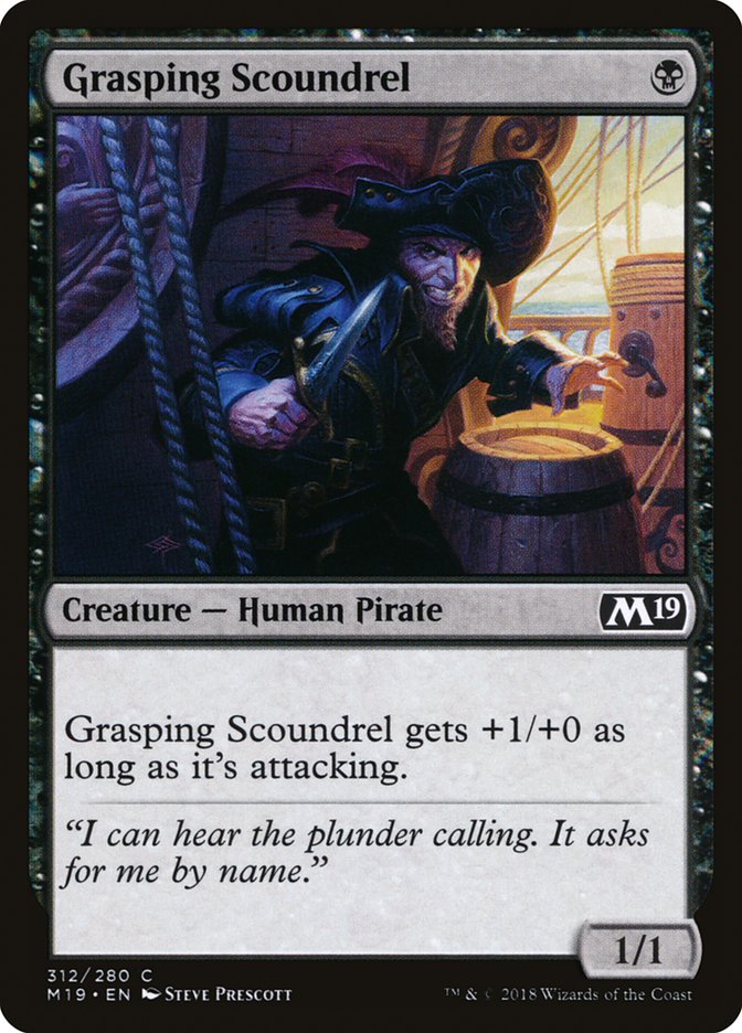 Grasping Scoundrel [Core Set 2019] | Gamers Paradise