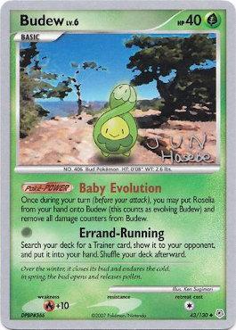 Budew (43/130) (Flyvees - Jun Hasebe) [World Championships 2007] | Gamers Paradise