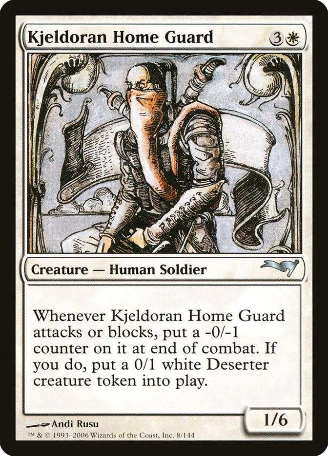 Kjeldoran Home Guard [Coldsnap Theme Decks] | Gamers Paradise