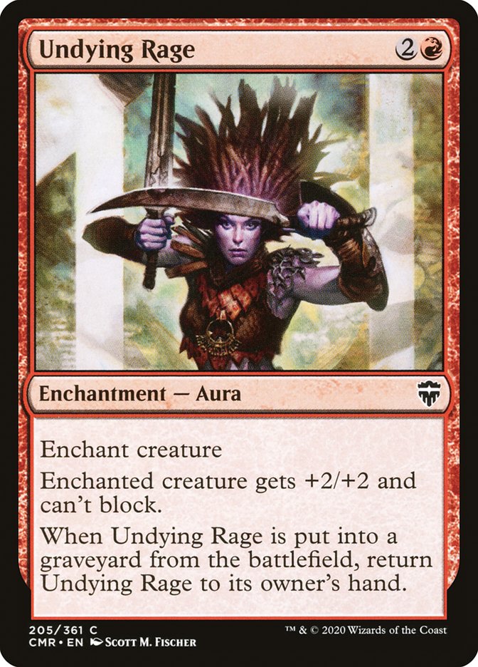 Undying Rage [Commander Legends] | Gamers Paradise