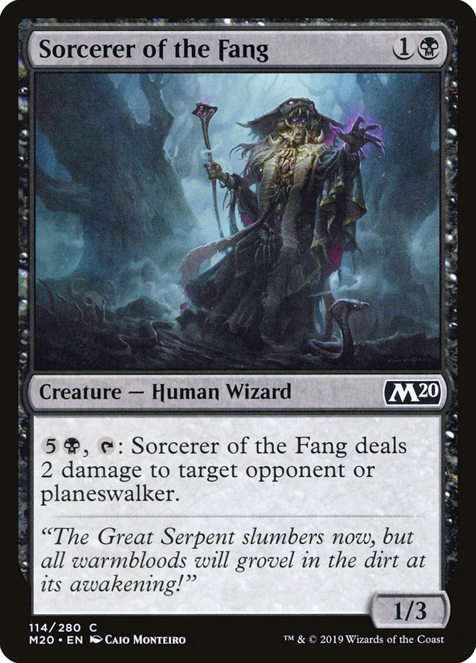 Sorcerer of the Fang [Core Set 2020] | Gamers Paradise