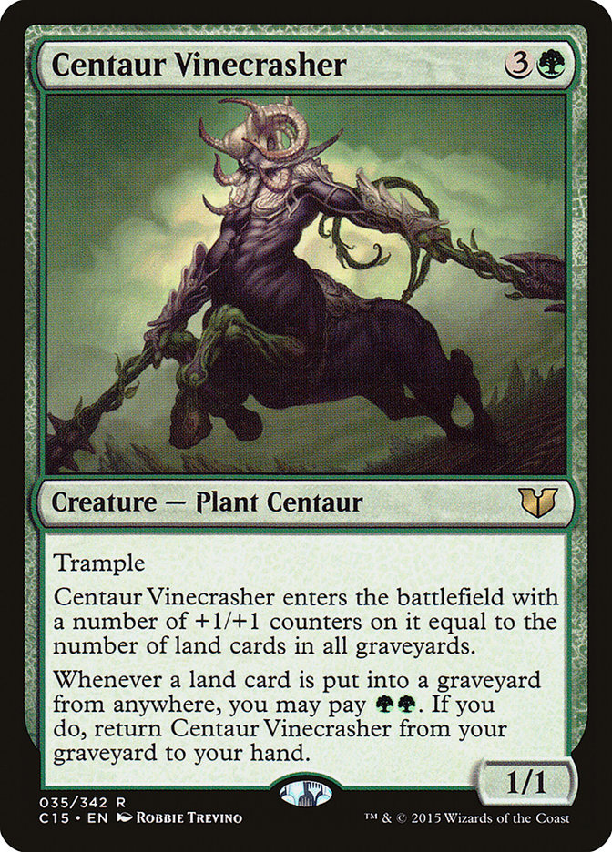 Centaur Vinecrasher [Commander 2015] | Gamers Paradise