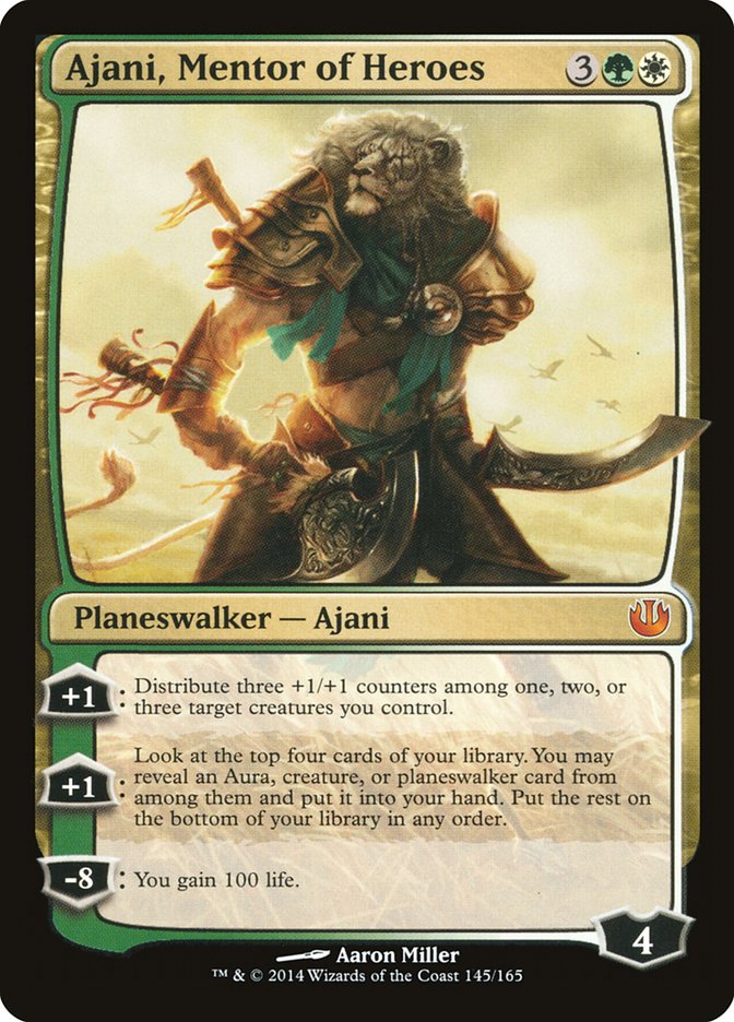 Ajani, Mentor of Heroes [Journey into Nyx] | Gamers Paradise