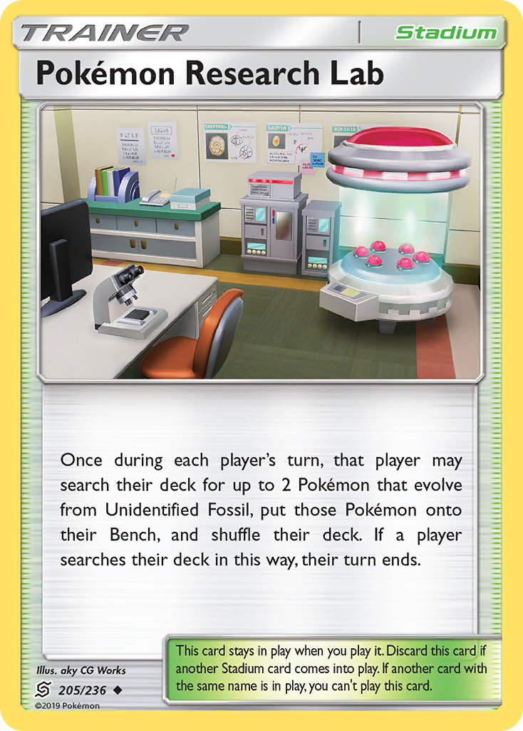 Pokemon Research Lab (205/236) [Sun & Moon: Unified Minds] | Gamers Paradise