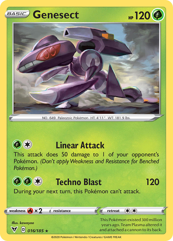 Genesect (016/185) [Sword & Shield: Vivid Voltage] | Gamers Paradise