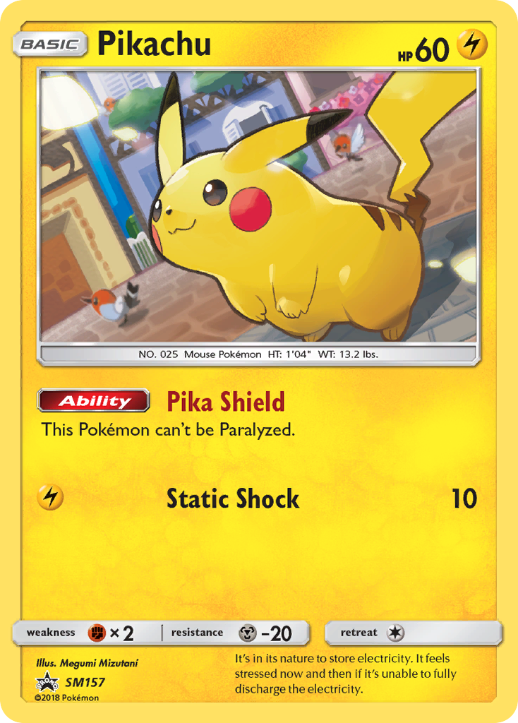 Pikachu (SM157) [Sun & Moon: Black Star Promos] | Gamers Paradise