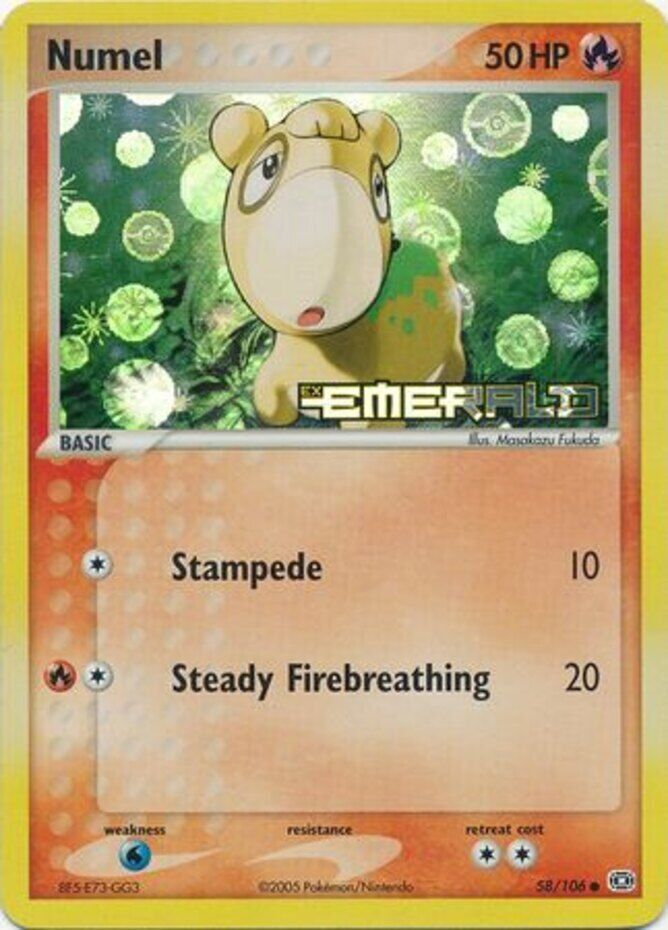 Numel (58/106) (Stamped) [EX: Emerald] | Gamers Paradise