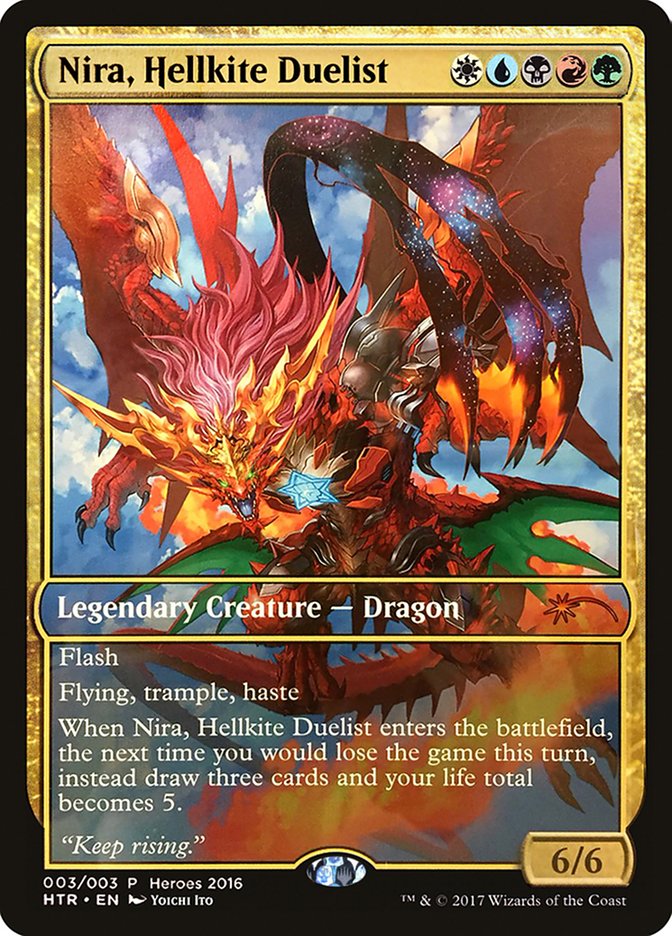 Nira, Hellkite Duelist [Heroes of the Realm] | Gamers Paradise