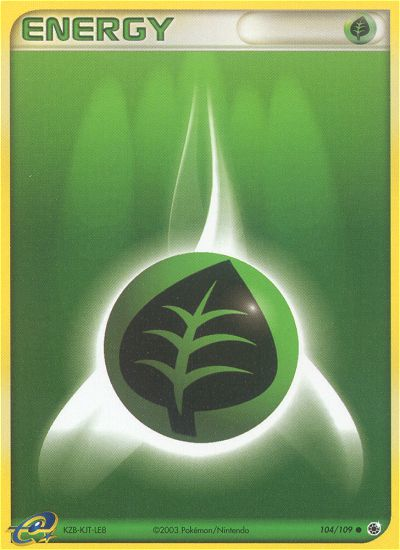 Grass Energy (104/109) [EX: Ruby & Sapphire] | Gamers Paradise