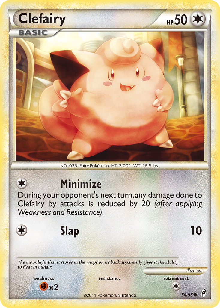 Clefairy (54/95) [HeartGold & SoulSilver: Call of Legends] | Gamers Paradise