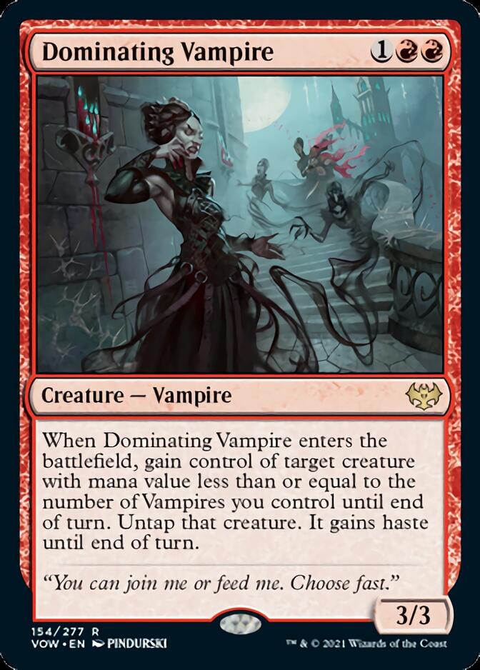 Dominating Vampire [Innistrad: Crimson Vow] | Gamers Paradise