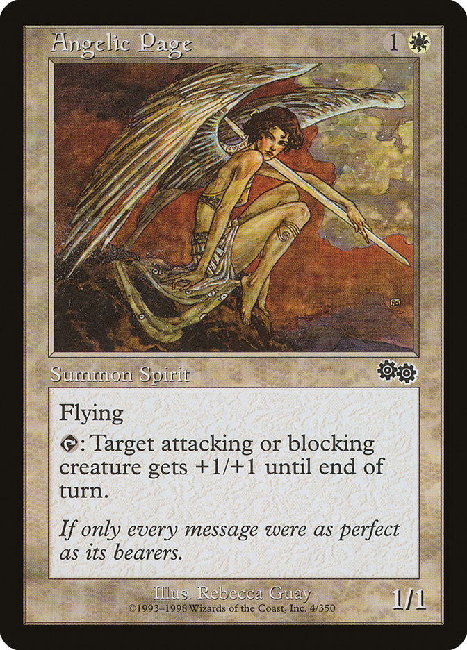 Angelic Page [Urza's Saga] | Gamers Paradise