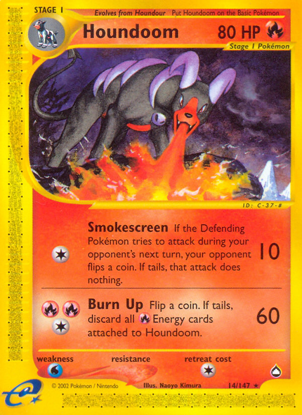 Houndoom (14/147) [Aquapolis] | Gamers Paradise