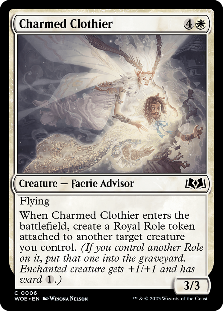 Charmed Clothier [Wilds of Eldraine] | Gamers Paradise