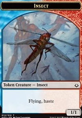 Insect // Warrior Double-Sided Token [Hour of Devastation Tokens] | Gamers Paradise