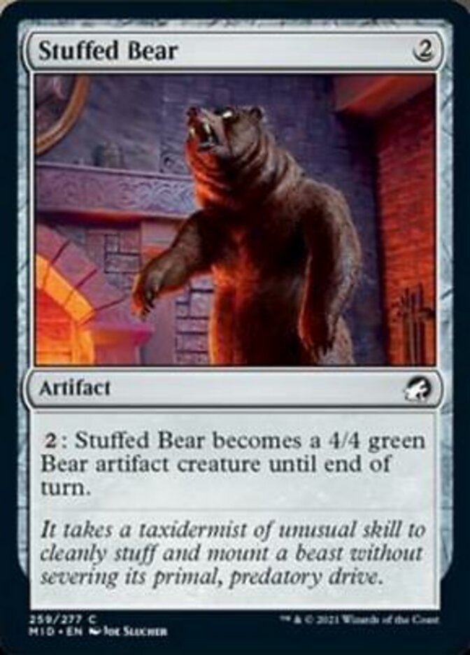 Stuffed Bear [Innistrad: Midnight Hunt] | Gamers Paradise