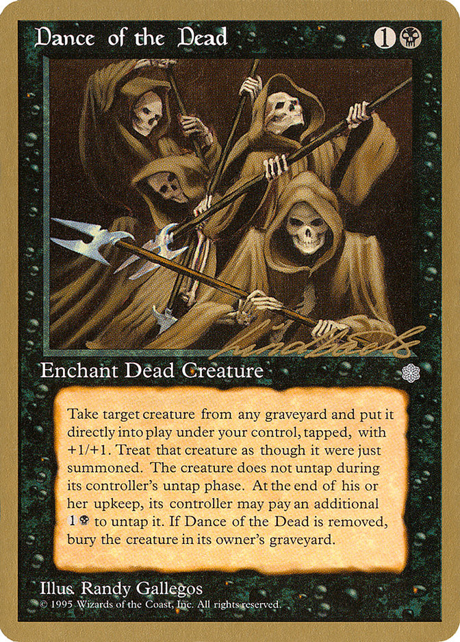 Dance of the Dead (Leon Lindback) [Pro Tour Collector Set] | Gamers Paradise