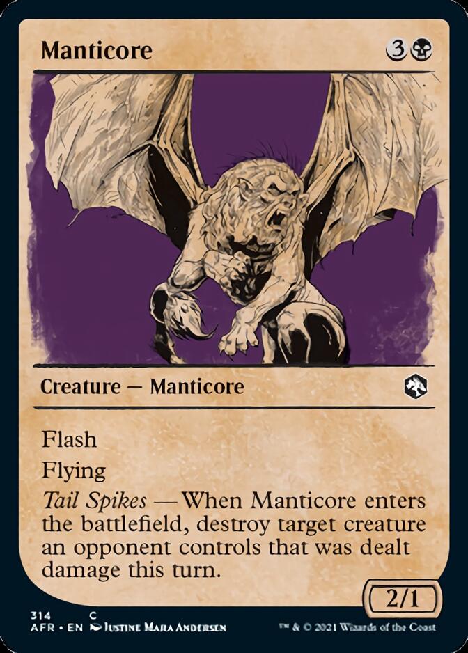 Manticore (Showcase) [Dungeons & Dragons: Adventures in the Forgotten Realms] | Gamers Paradise