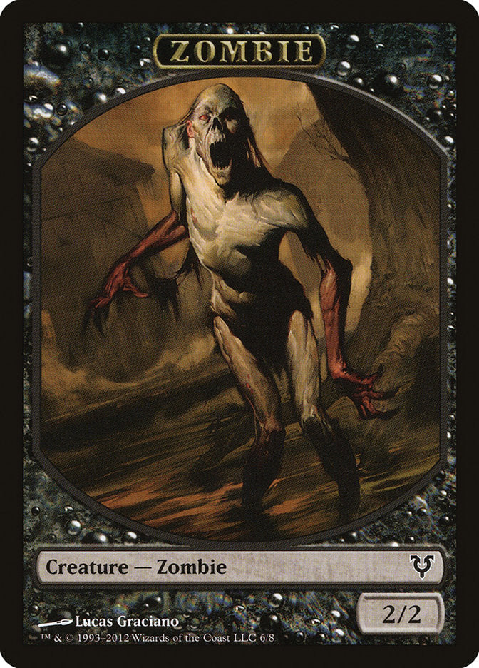 Zombie Token [Avacyn Restored Tokens] | Gamers Paradise