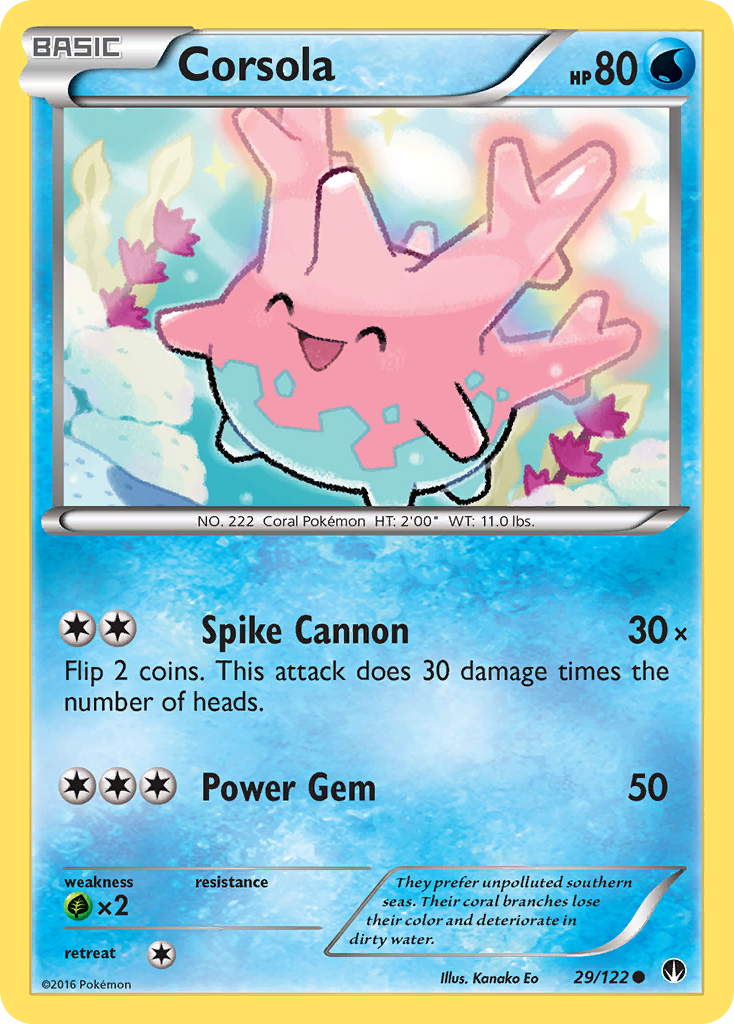 Corsola (29/122) [XY: BREAKpoint] | Gamers Paradise