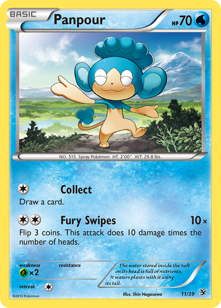 Panpour (11/39) [XY: Kalos Starter Set] | Gamers Paradise