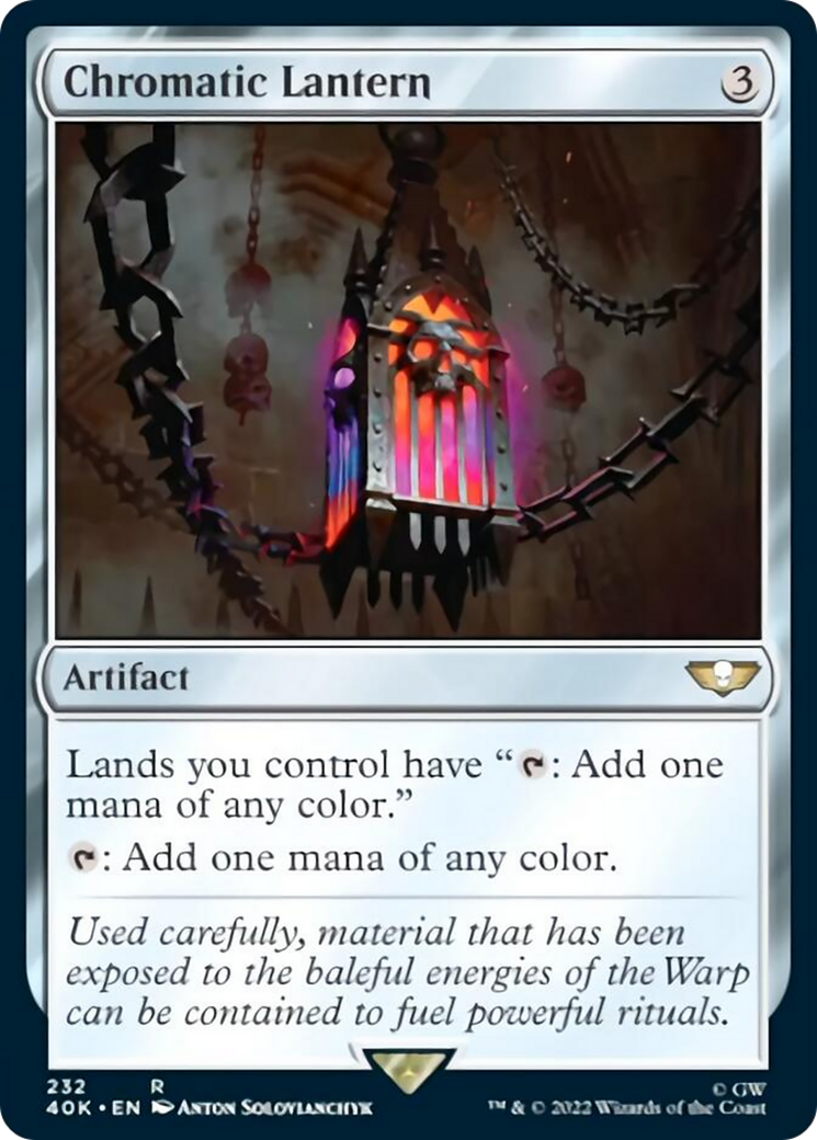 Chromatic Lantern (Surge Foil) [Universes Beyond: Warhammer 40,000] | Gamers Paradise