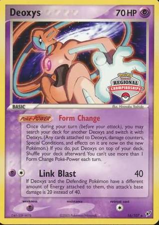 Deoxys (16/107) (Championship Promo) [EX: Deoxys] | Gamers Paradise