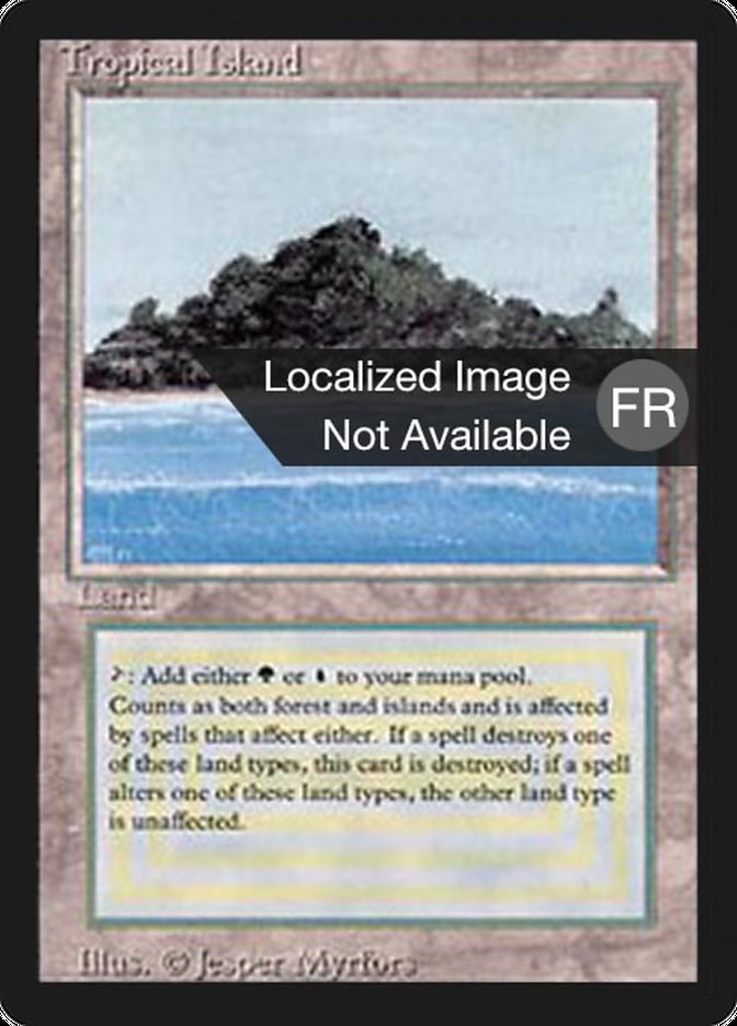 Tropical Island [Foreign Black Border] | Gamers Paradise