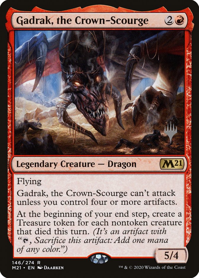 Gadrak, the Crown-Scourge (Promo Pack) [Core Set 2021 Promos] | Gamers Paradise