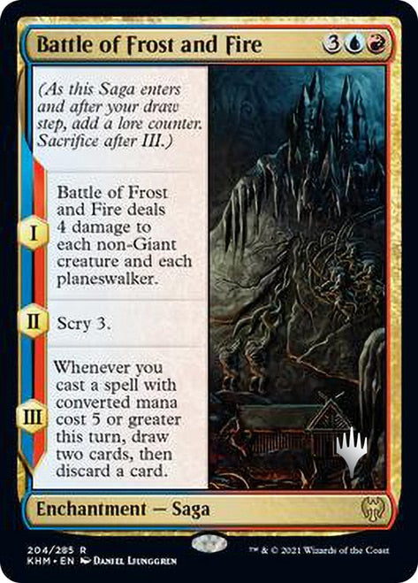 Battle of Frost and Fire (Promo Pack) [Kaldheim Promos] | Gamers Paradise