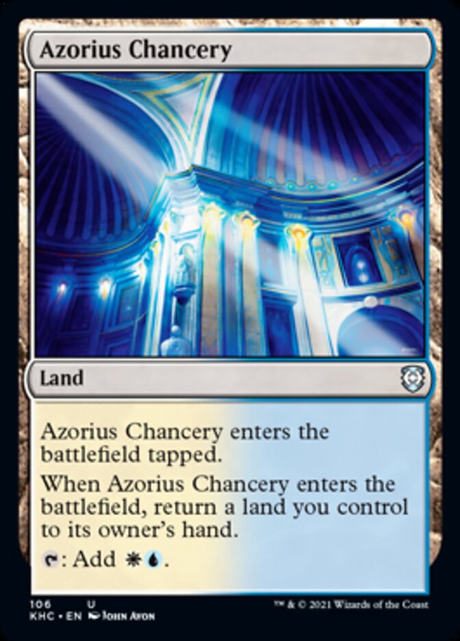 Azorius Chancery [Kaldheim Commander] | Gamers Paradise