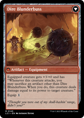Dire Flail // Dire Blunderbuss [The Lost Caverns of Ixalan Prerelease Cards] | Gamers Paradise