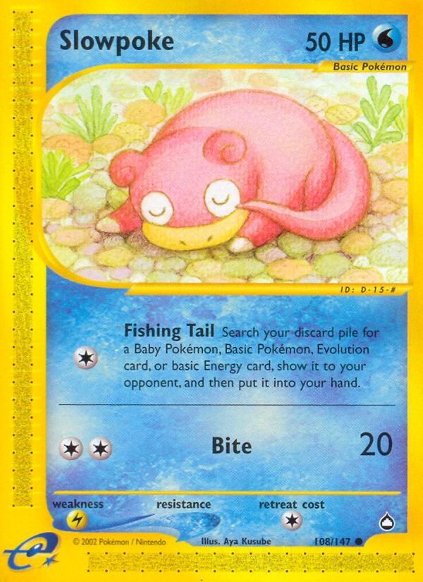 Slowpoke (108/147) [Aquapolis] | Gamers Paradise