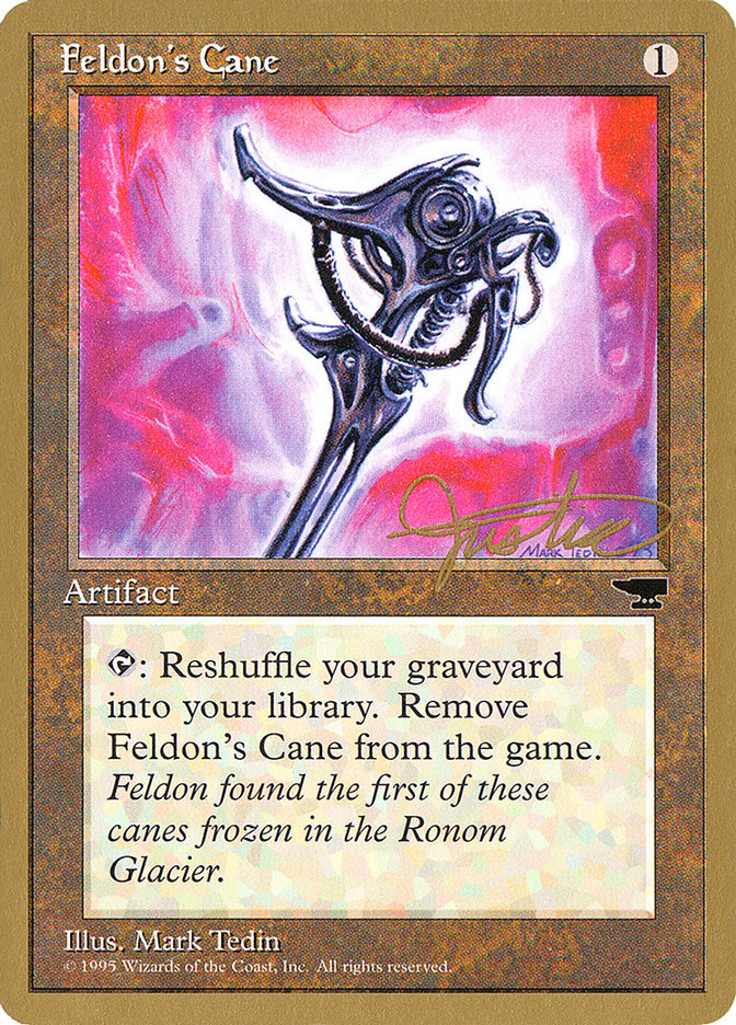 Feldon's Cane (Mark Justice) [Pro Tour Collector Set] | Gamers Paradise