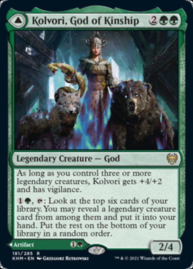 Kolvori, God of Kinship // The Ringhart Crest [Kaldheim] | Gamers Paradise