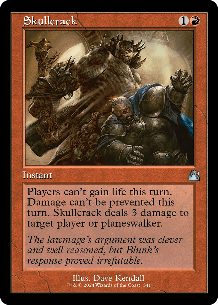Skullcrack (Retro Frame) [Ravnica Remastered] | Gamers Paradise