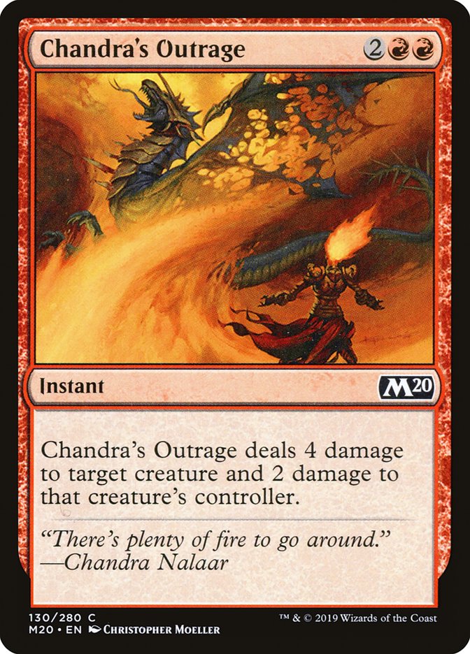 Chandra's Outrage [Core Set 2020] | Gamers Paradise