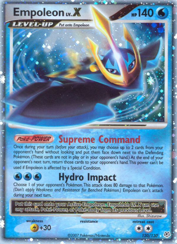 Empoleon LV.X (120/130) [Diamond & Pearl: Base Set] | Gamers Paradise