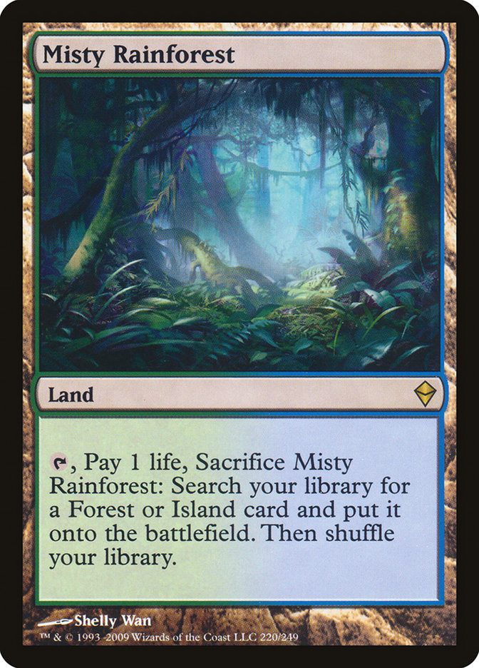 Misty Rainforest [Zendikar] | Gamers Paradise