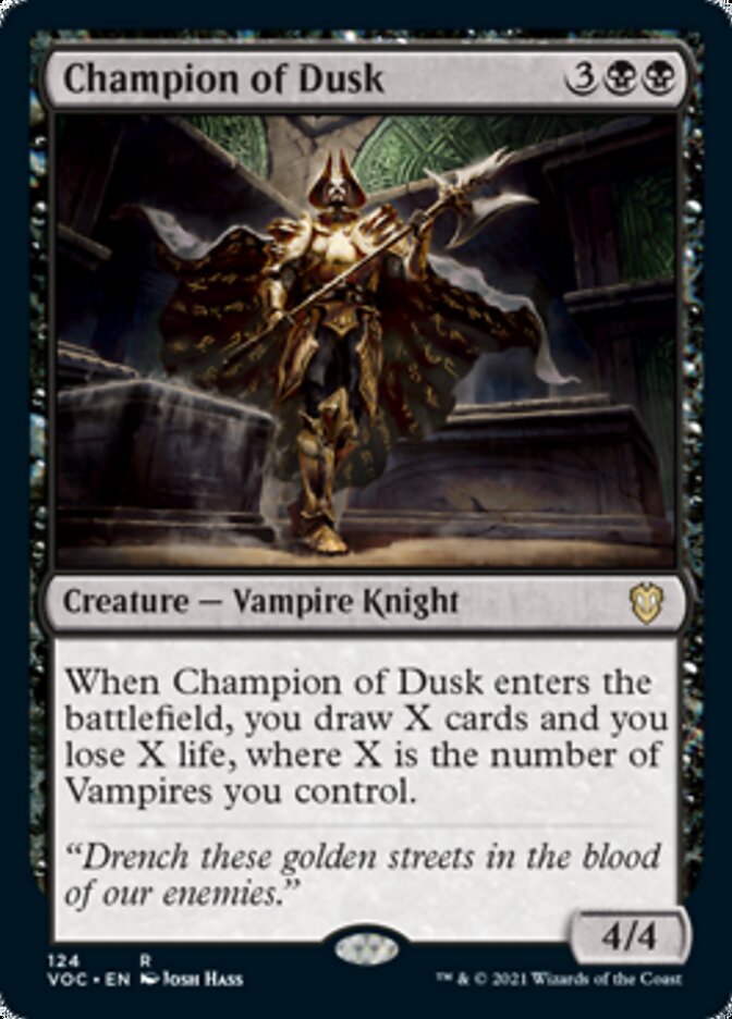 Champion of Dusk [Innistrad: Crimson Vow Commander] | Gamers Paradise