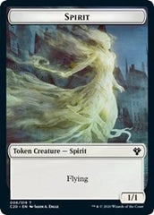 Spirit // Treasure Double-Sided Token [Commander 2020 Tokens] | Gamers Paradise