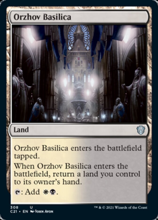 Orzhov Basilica [Commander 2021] | Gamers Paradise