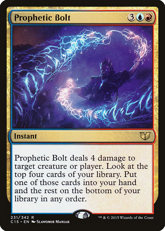 Prophetic Bolt [Commander 2015] | Gamers Paradise