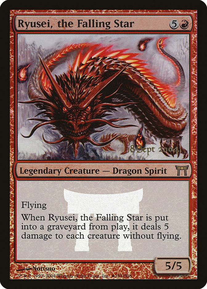 Ryusei, the Falling Star [Champions of Kamigawa Promos] | Gamers Paradise